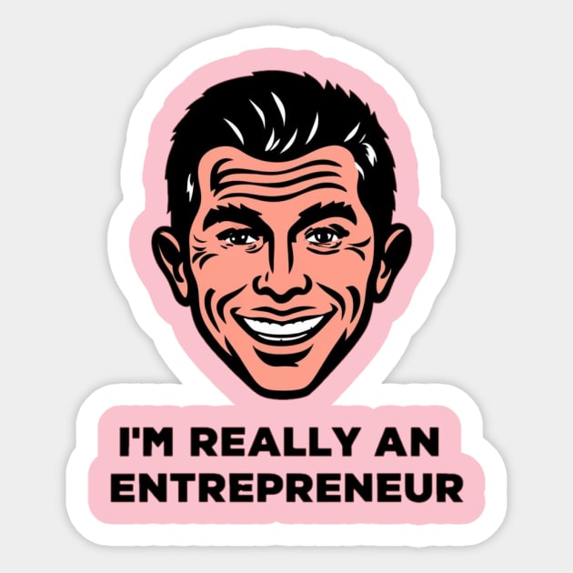 Entrepreneur Sticker by Jason's Finery